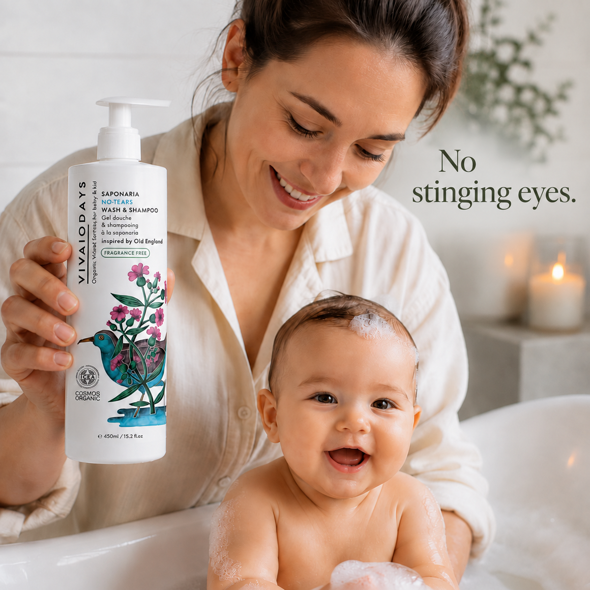 Saponaria No-Tears Wash & Shampoo