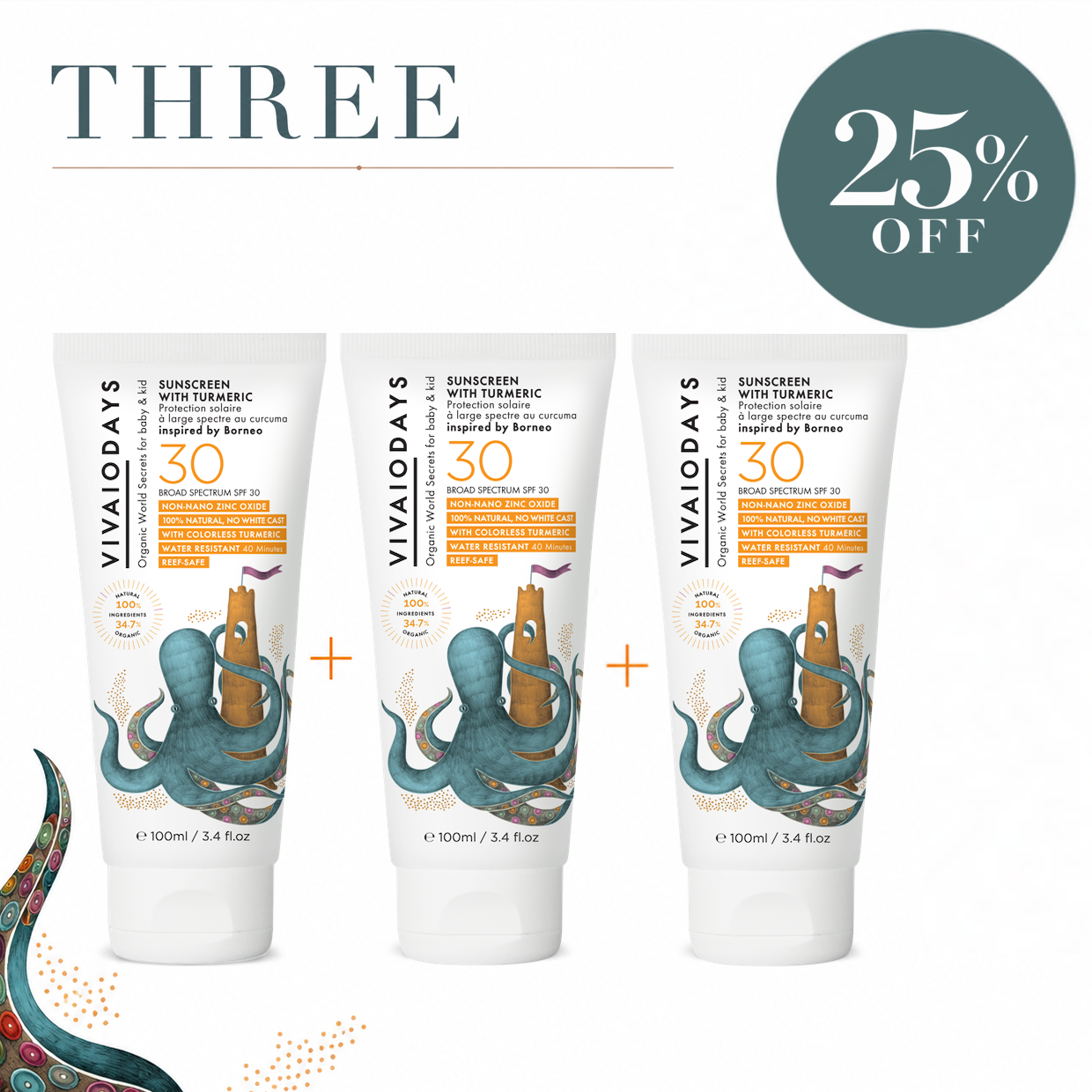 Turmeric Broad Spectrum 100% Natural Sunscreen