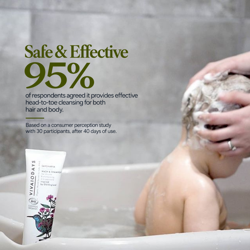 Saponaria No-Tears Wash & Shampoo