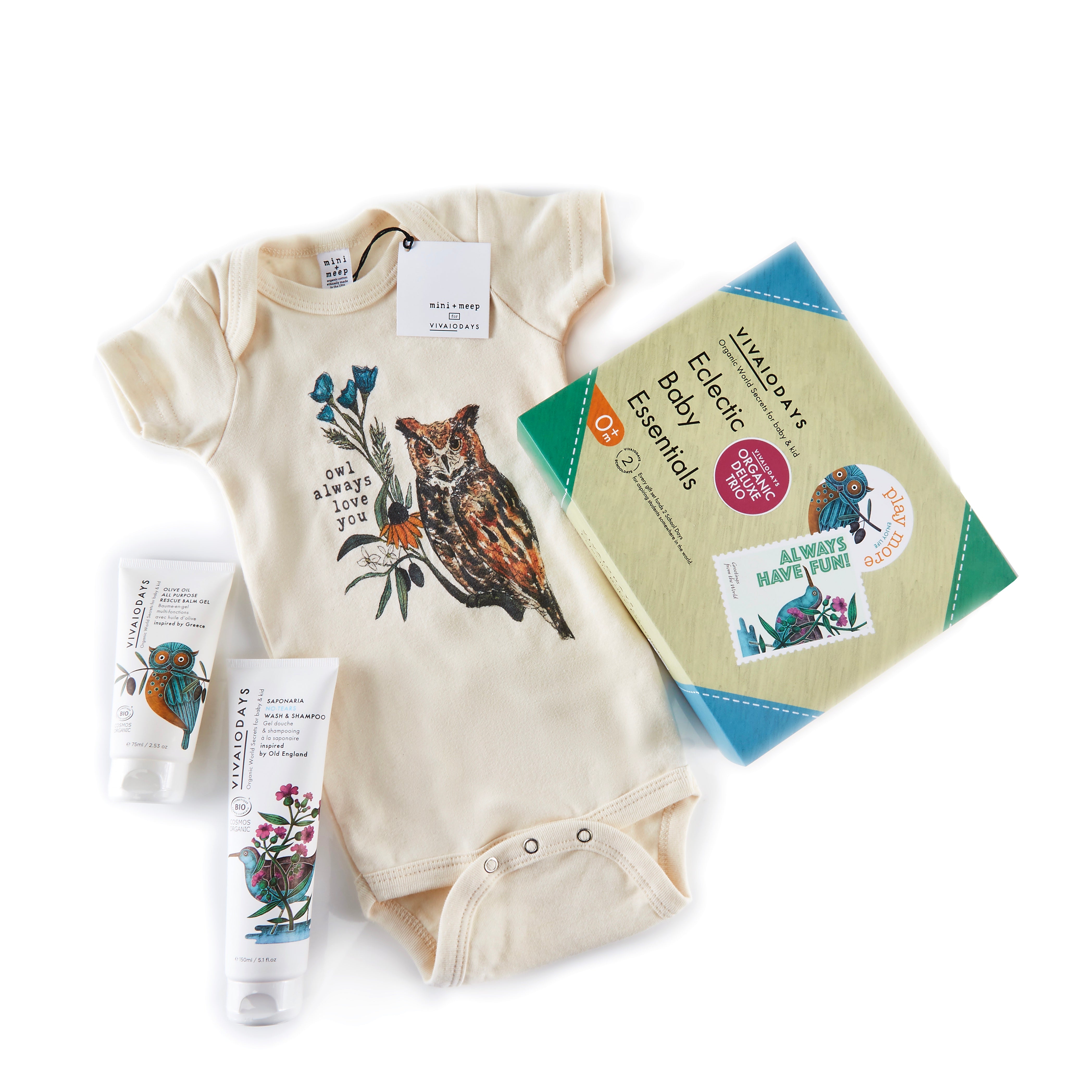 Eclectic Baby Essentials Deluxe Trio
