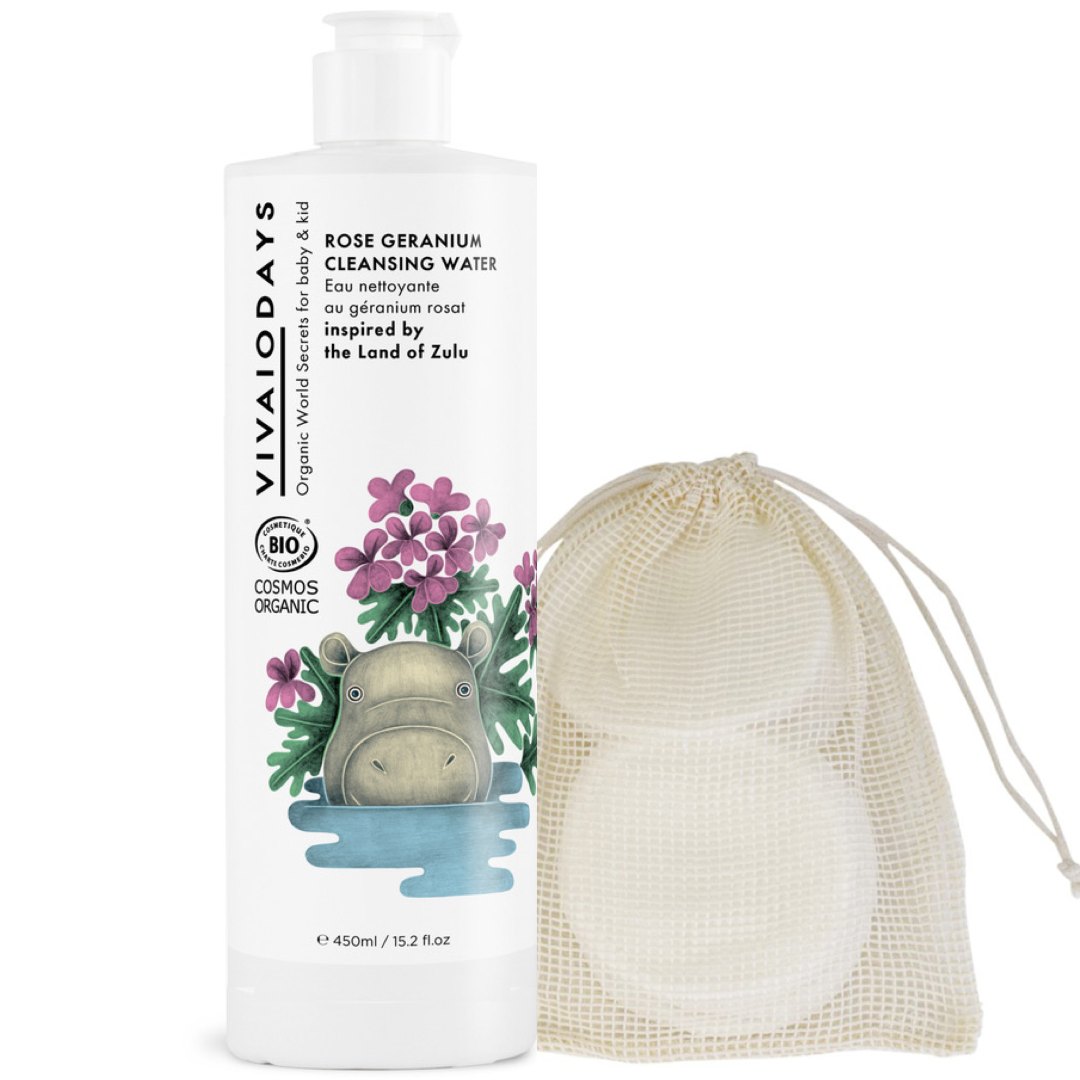 Geranium Cleansing Water & Reusable Rounds