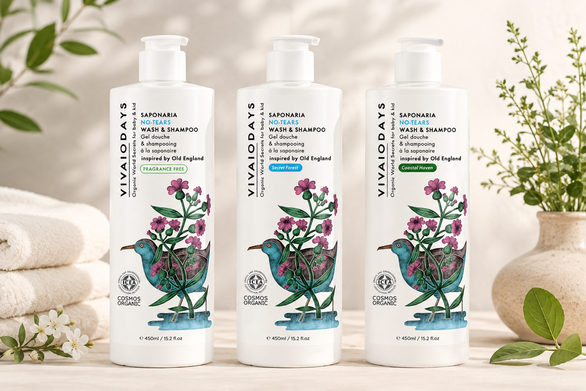 Family Size Wash & No-Tears Shampoo Collection