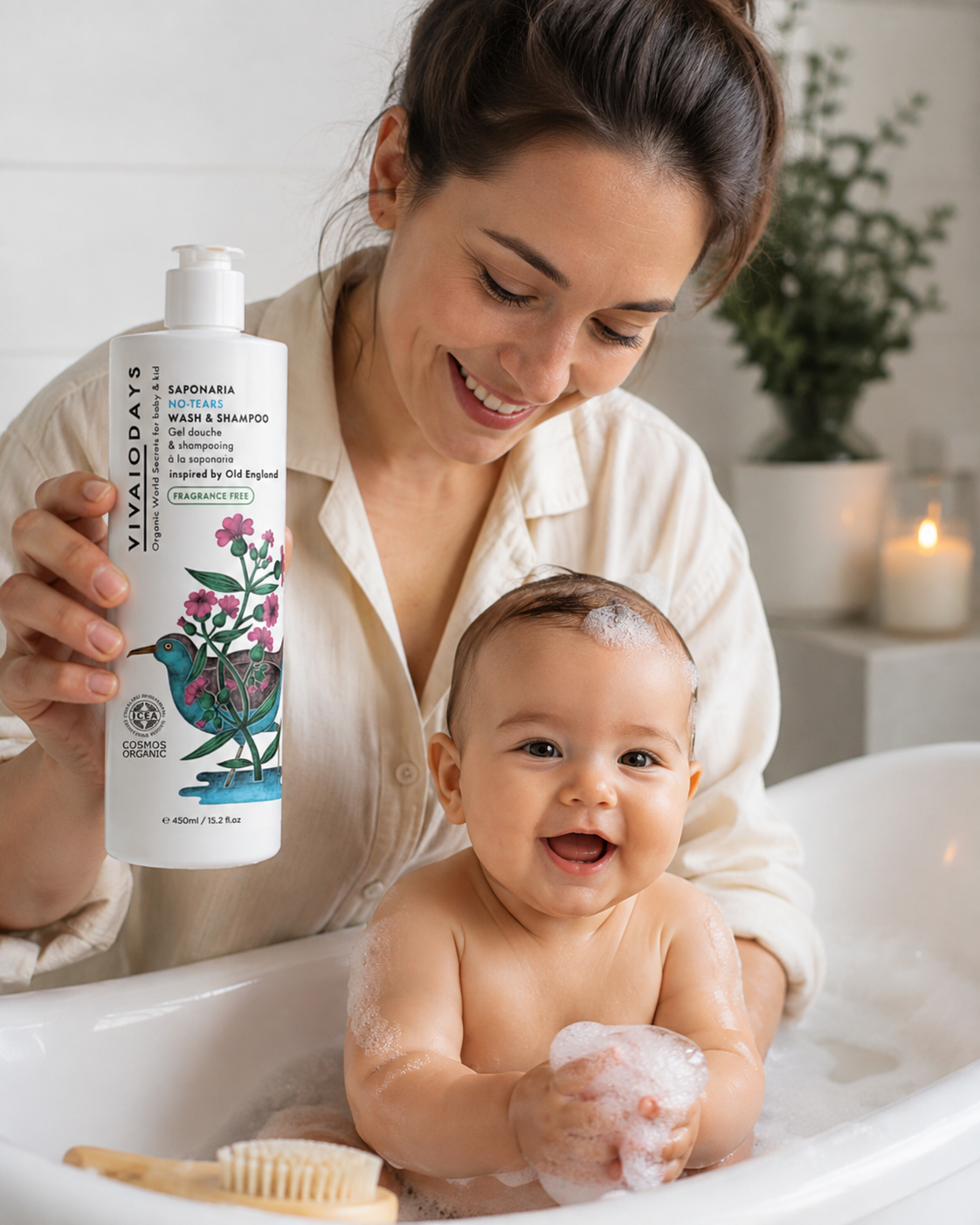 Fragrance Free Saponaria No-Tears Wash & Shampoo
