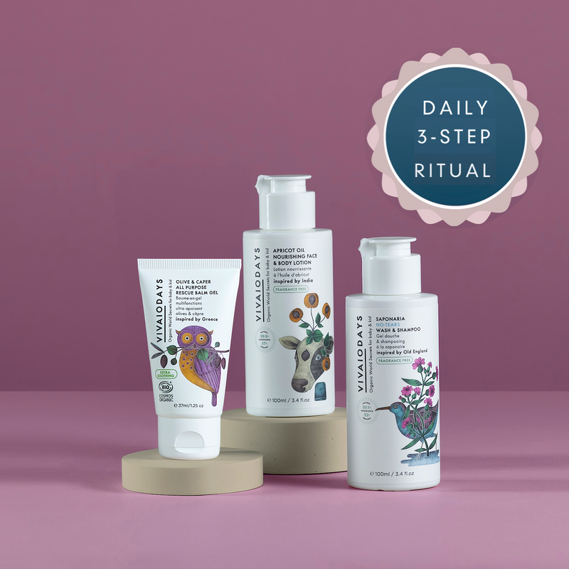 Daily 3-Step Ritual: Cleanse, Hydrate, Soothe for Extra Sensitive Skin