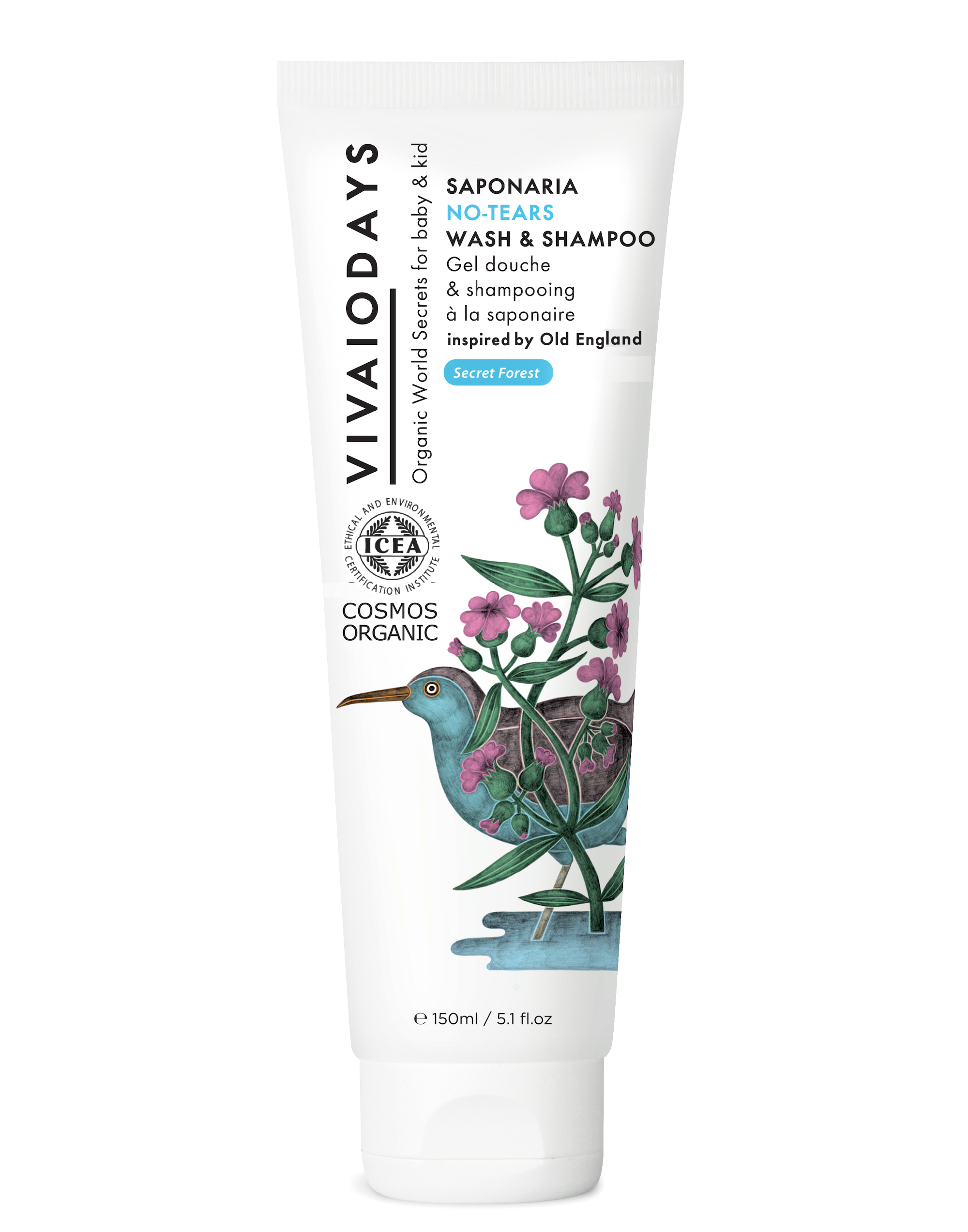 Saponaria No-Tears Wash & Shampoo