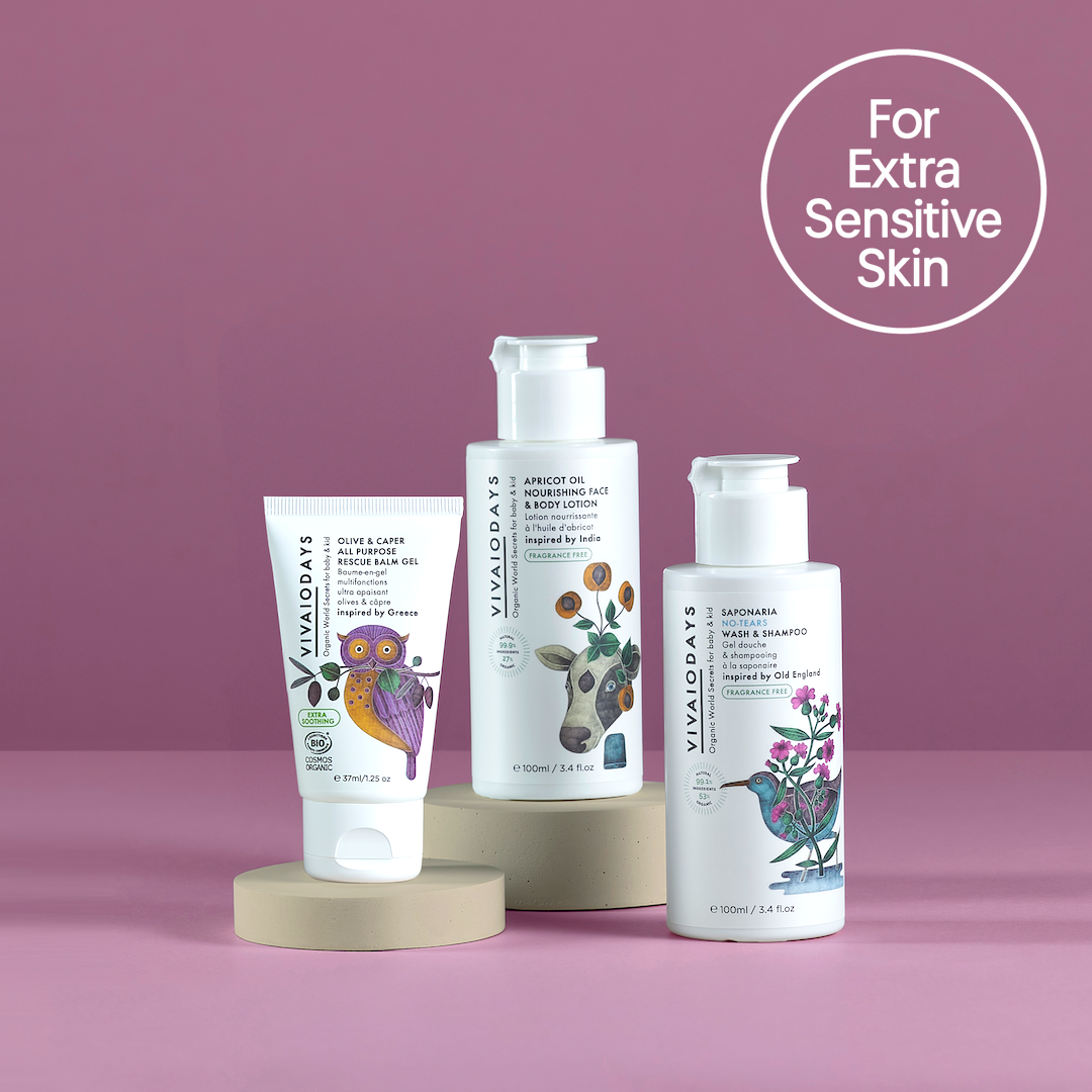 Daily 3-Step Ritual: Cleanse, Hydrate, Soothe for Extra Sensitive Skin