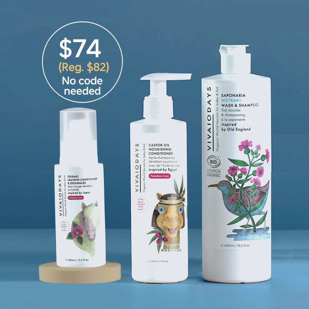 Natural Hair Care for Kid: Cleanse, Condition, Detangle