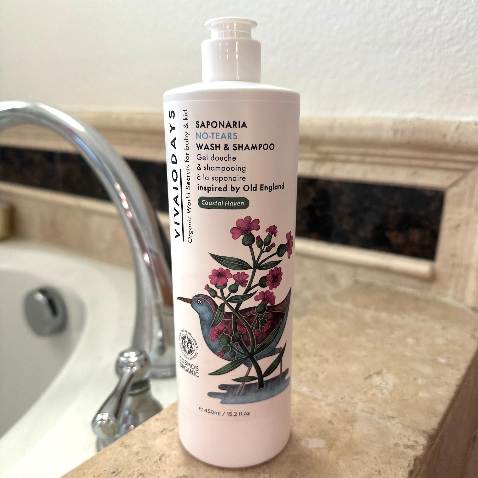 Saponaria No-Tears Wash & Shampoo Coastal Haven