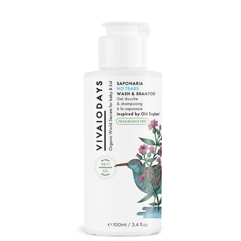 Fragrance Free Saponaria No-Tears Wash & Shampoo