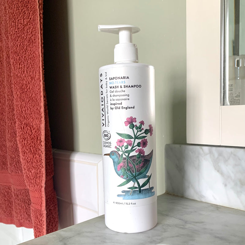Saponaria No-Tears Wash & Shampoo 15.2 fl.oz. / 450ml